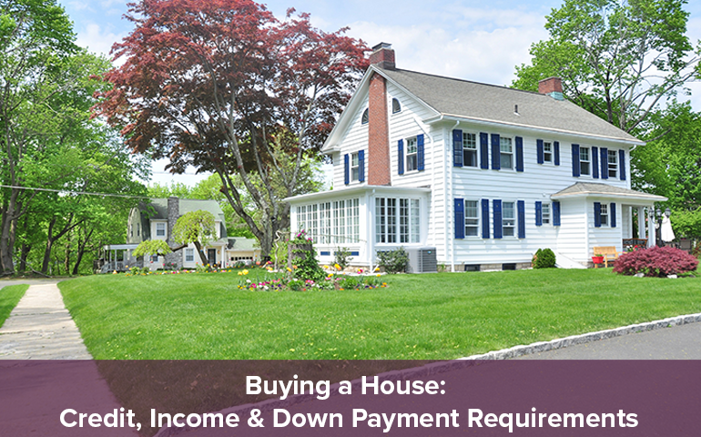 Buying a House: Credit, Income & Down Payment Requirements